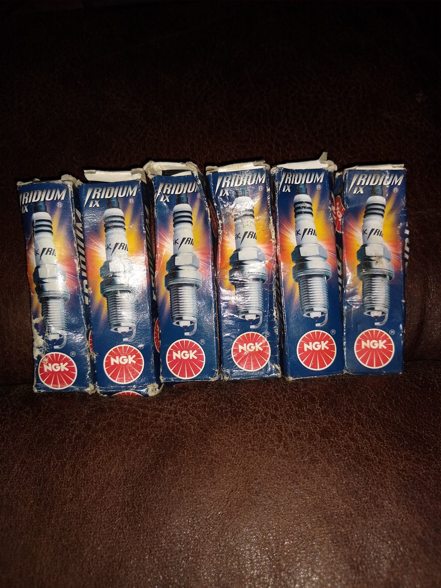 6 NGK IRIDIUM IX 4055 Spark Plugs BPR7EIX