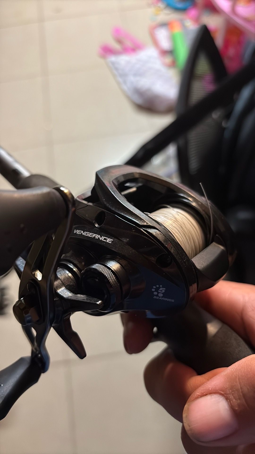 Vengeance rod and reel combo