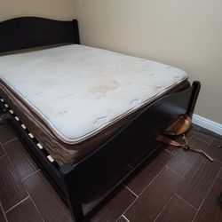 FULL SIZE BED WITH MATTRESS  $50 for both