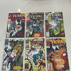 Venom: Lethal Protector #1,2,3,4,5 & 6 Marvel Comics 1992 Minty Complete Set, #1 Has a chance..