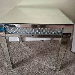 Mirror Glass Table 