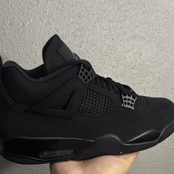 Jordan 4 Black Cat 2025 Size 12.5