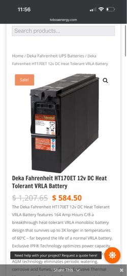 LARGE 12V BATTERIES