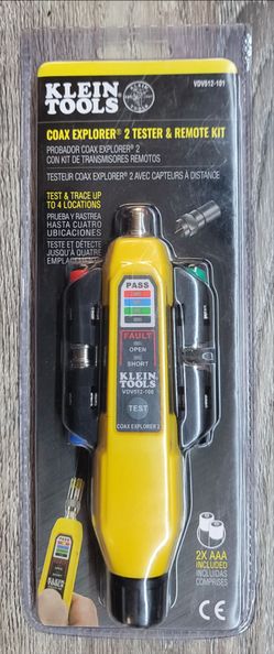 Klein Tools Coax Explorer 2 Tester & Remote Kit