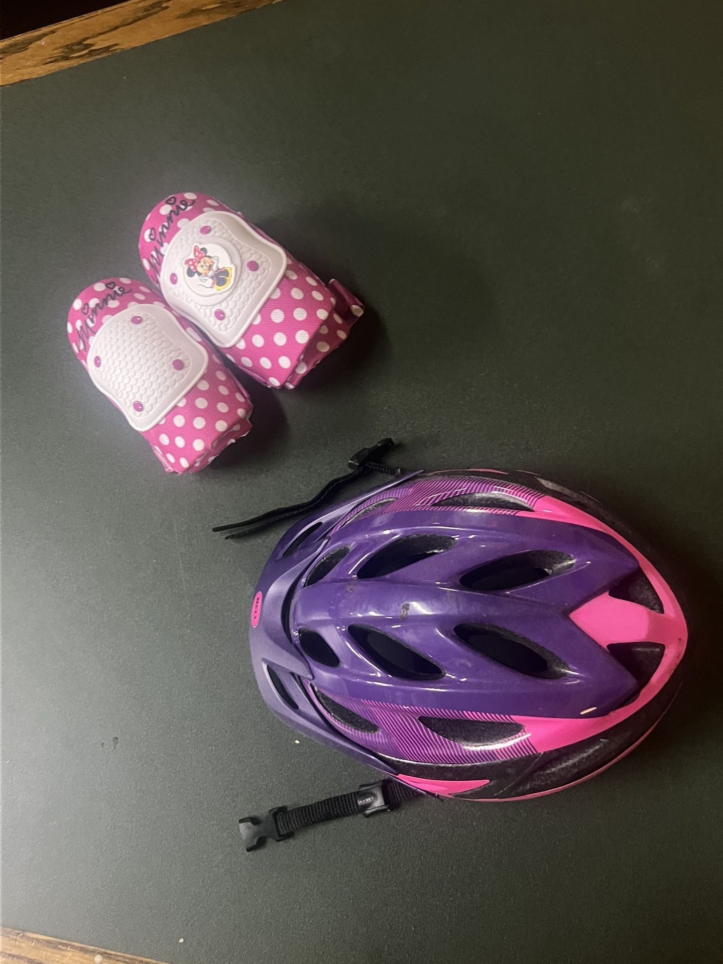 Safety Helmet And Knee pads