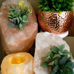 Himalayan Salt Tea Light Holder