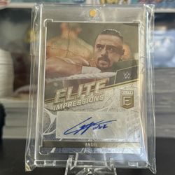 WWE Elite Impressions Angel Garza Autograph