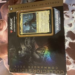 Magic The Gathering: Warhammer Collectors Edition.