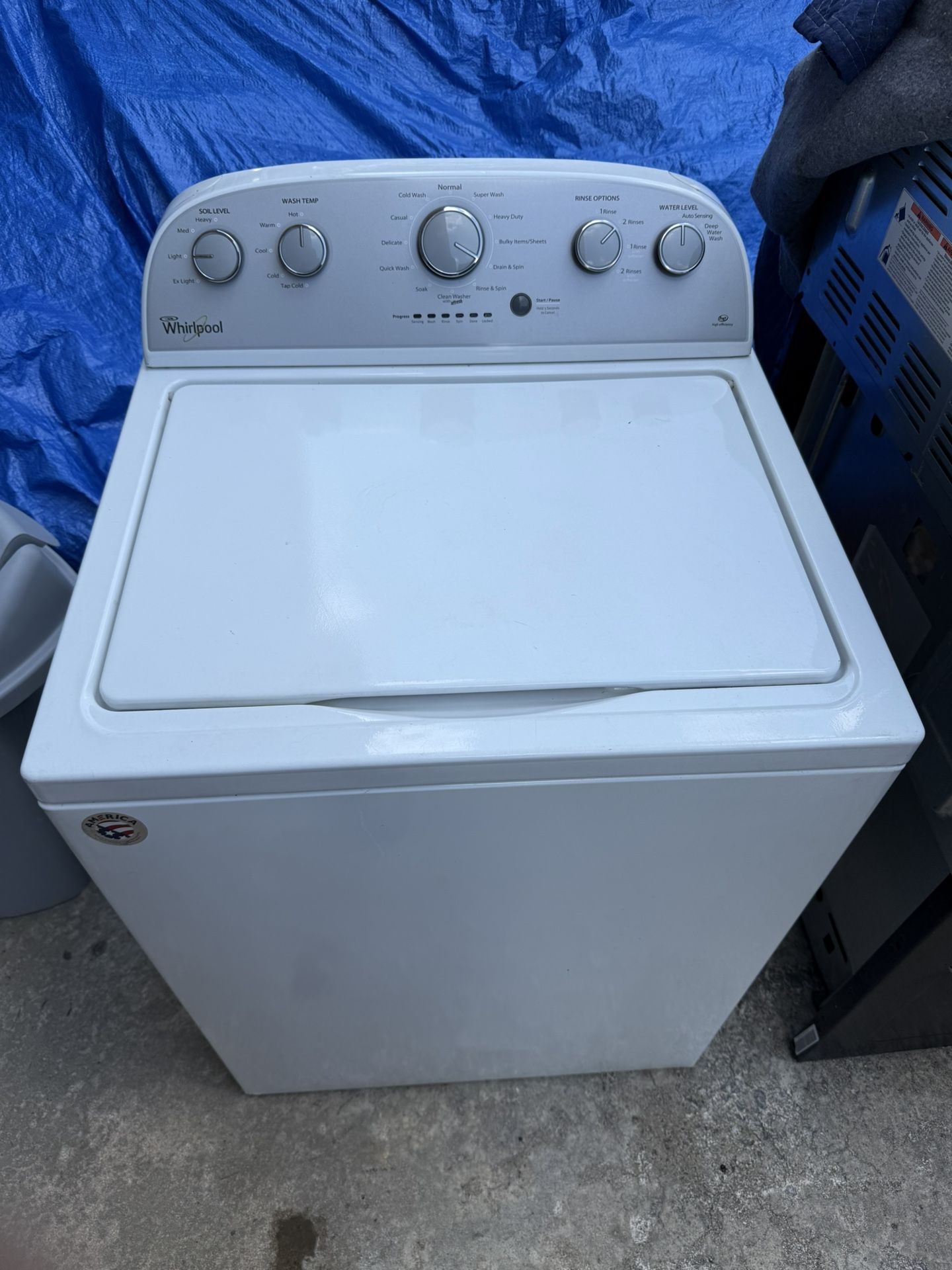 Whirlpool Washer w/ connections