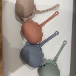 Pacifier Holder, Color: Beige, Brown, Blue, Green