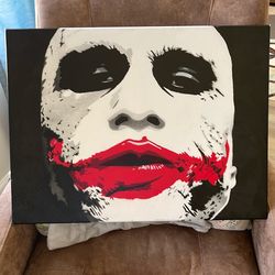 JOKER— Painting — Signed