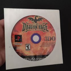 Dragon Rage (PS2, PlayStation 2)
