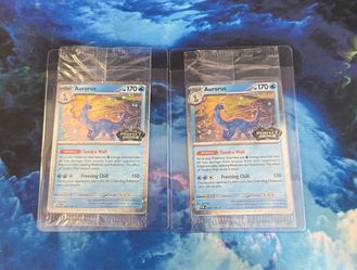 Aurorus 024/088 Pokémon Card Lot x2 Perfect Order