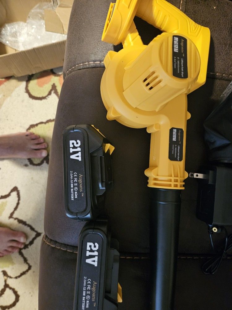 Mini Blower. 2 Batteries. Very Strong.
