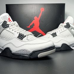 🔥 Jordan 4 Retro “White Oreo” - Brand New - All Sizes Available 🔥