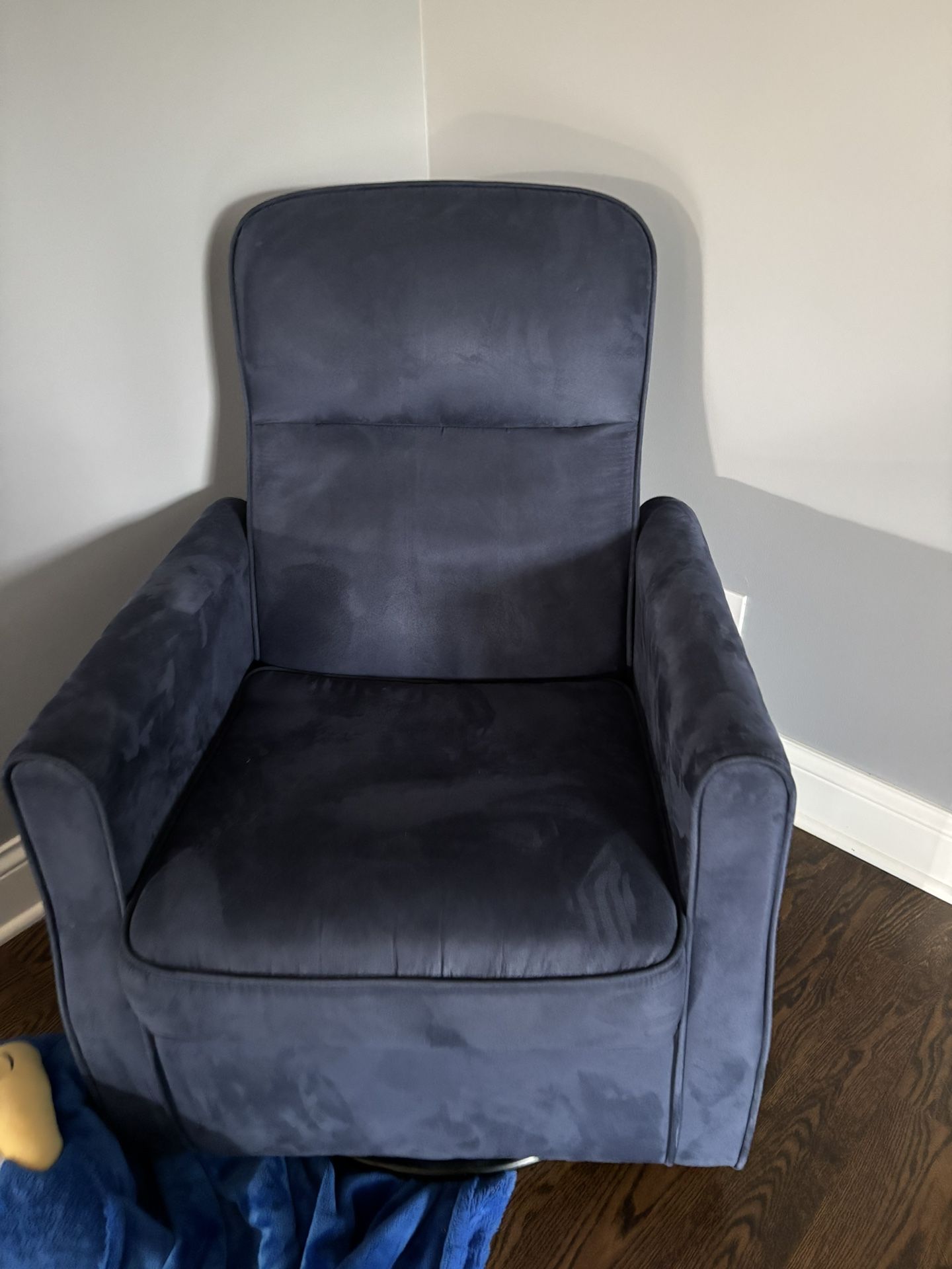 Blue Rocking Chair