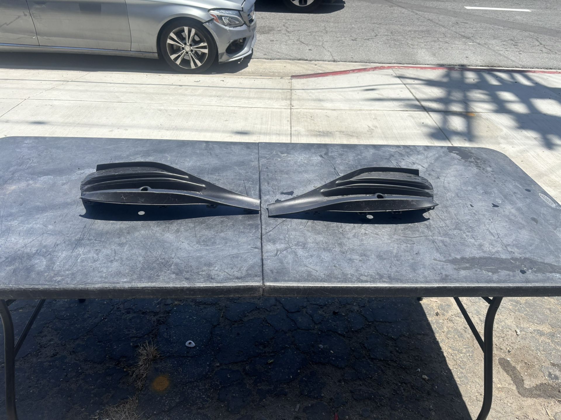 2022 Mercedes Benz C-Class 206 Front Bumper Fog Lamp Cover Set A(contact info removed)
