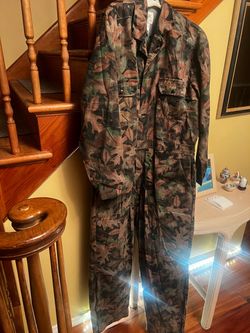 Camel Coverall, zipper legs, size 1 XL, GR888 condition