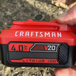 Darrell Battery Brand New Craftsman