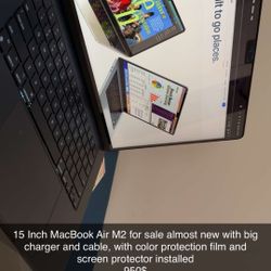 MacBook Air 15.3  8GB 256GB 