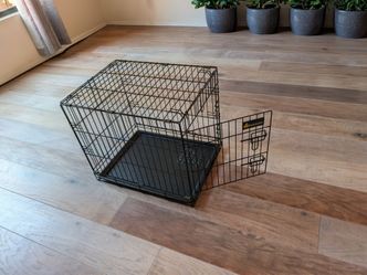 Petmate Black Collapsible Wire Pet Crate