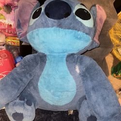 Big Ass Stitch Teddy Bear That I Got At Disneyland Lol