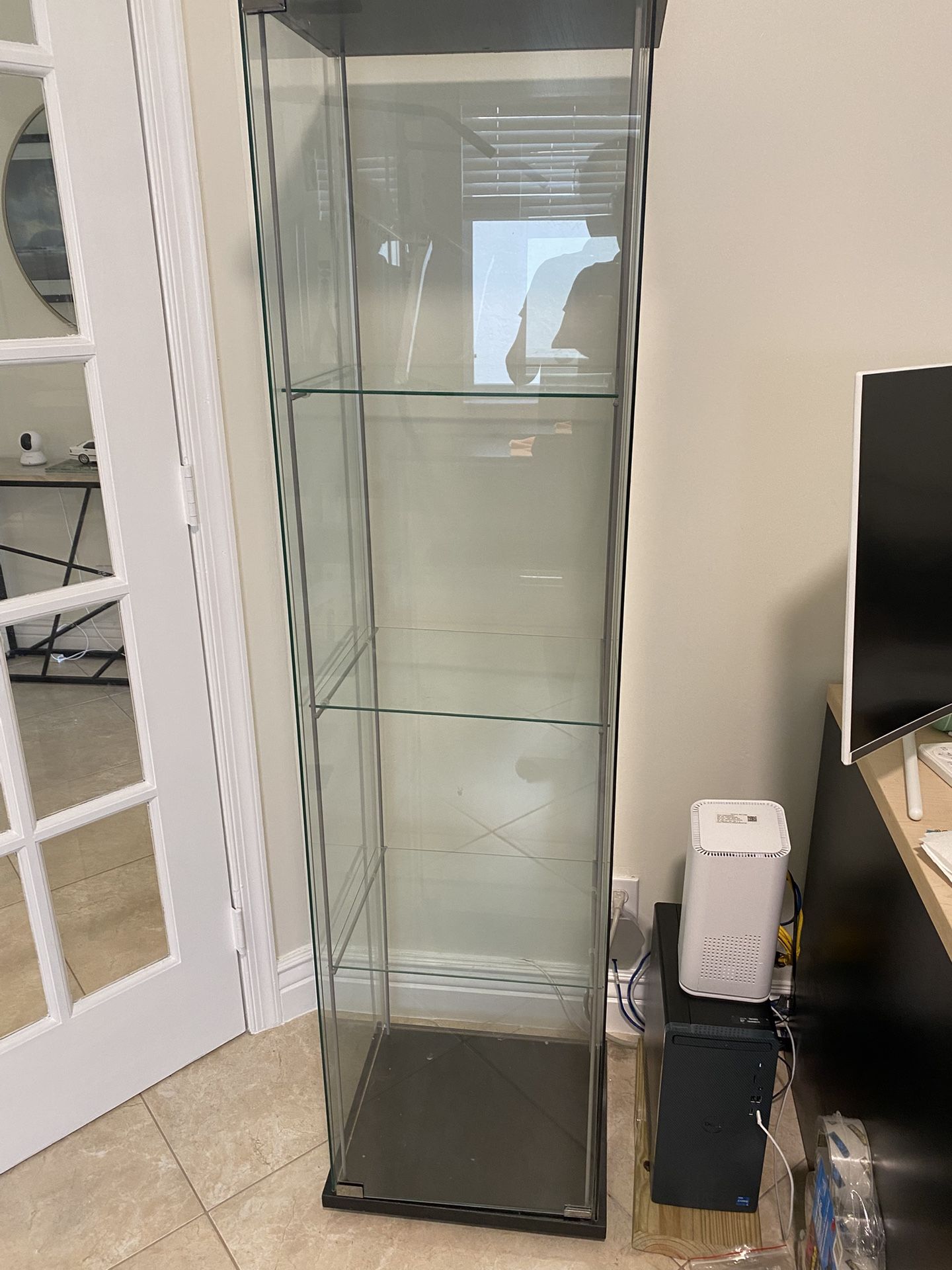 Glass Cabinet/ Bookcase