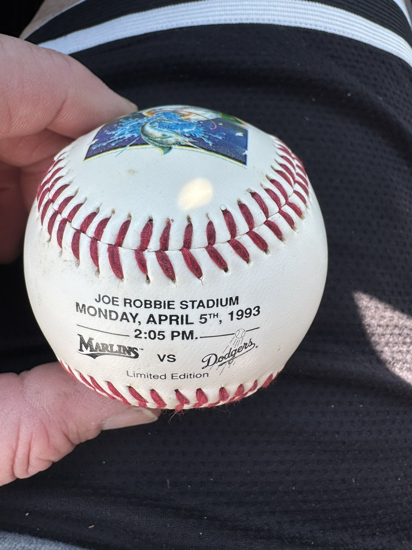 VINTAGE NEW 1993 FLORIDA MARLINS OPENING DAY INAUGURAL BASEBALL GAME BALL