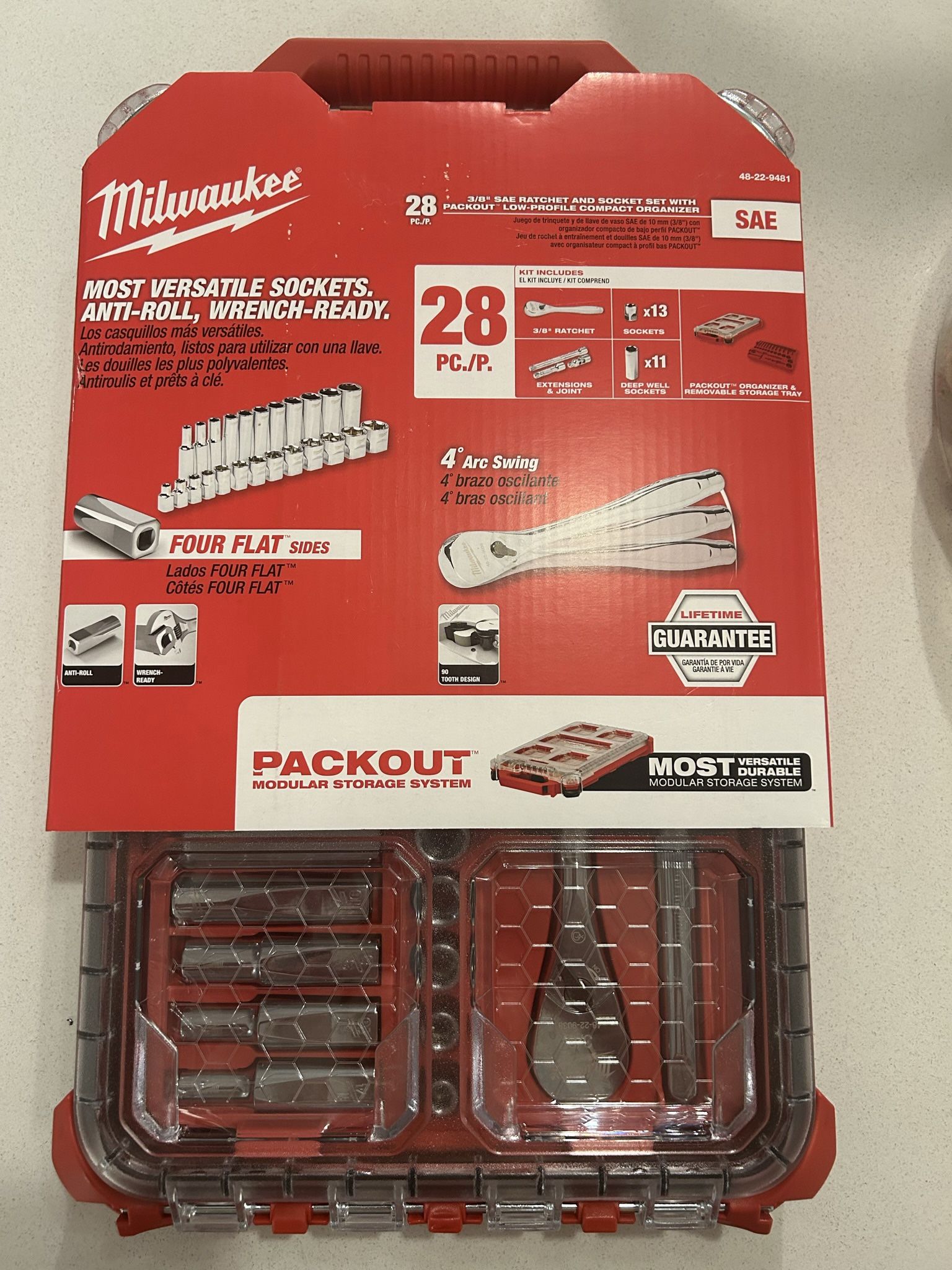 Wrench And Socket Combo Set