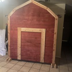 Barn Backdrop Party Decor