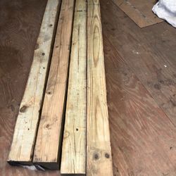 2- 4x6 X8’ & 2-6x6x8’ Pressure Treated Timbers 