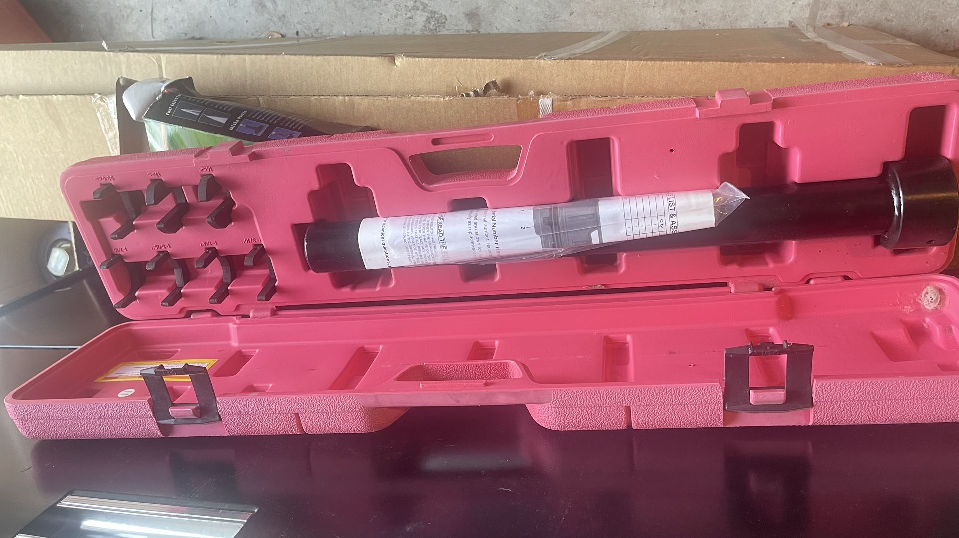 General Inner tie rod removal tool kit,