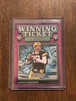 Aaron Rodgers Winning Ticket Card