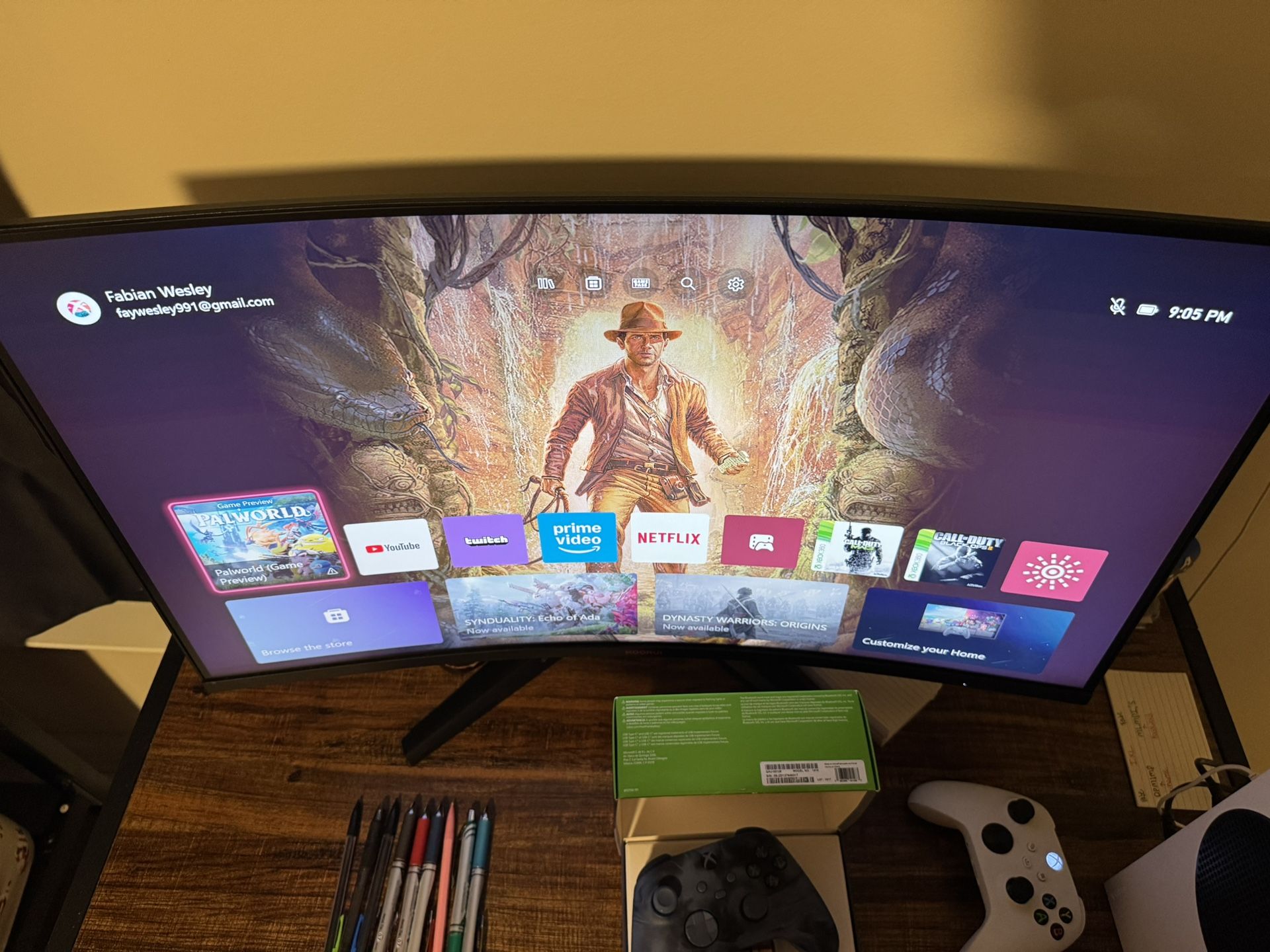 CURVED MONITOR ONLY.!!!!
