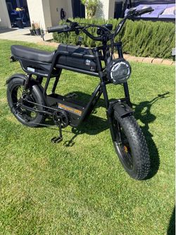 Riding'times GT33 Ebike for Adults,34MPH,50-80 Miles,1500W Motor,48V 27AH Removable Battery,20" Fat Tires,Dual Hydraulic Brakes,Full Suspension