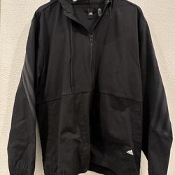 Black Canvas Adidas Jacket Men’s XL