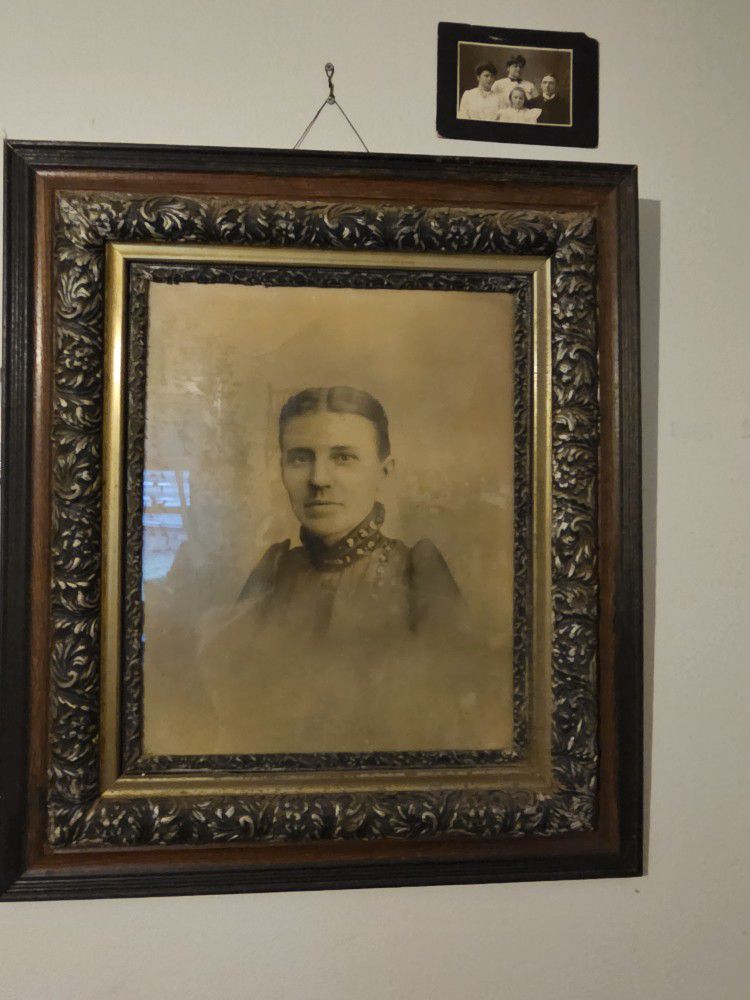 Late 1800 To Early 1900 Pictures With Original Frames
