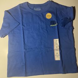 Cat & Jack Kids Blue T-Shirt Skate NWT Unisex XS Size Active Sport Outdoor Fun