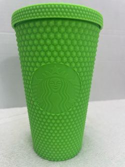 Starbucks Neon Green Studded 16oz Cup