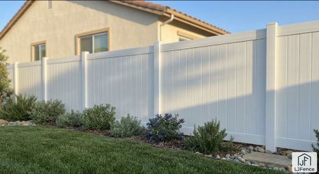 Vinyl Privacy Fence Kits, Panels + Posts + Caps