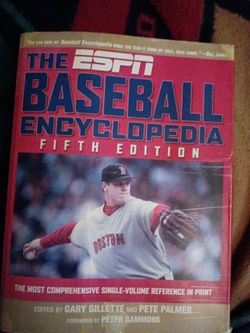 Fifth edition  baseball encyclopedia  $15 good condition
