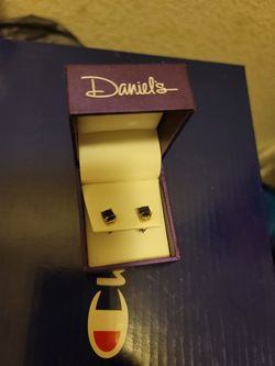 Black Diamond Earrings