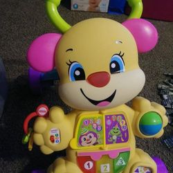 Shop Fisher-Price Laugh & Learn Smart Stages Learn with Puppy Walker Baby & Toddler Toy
