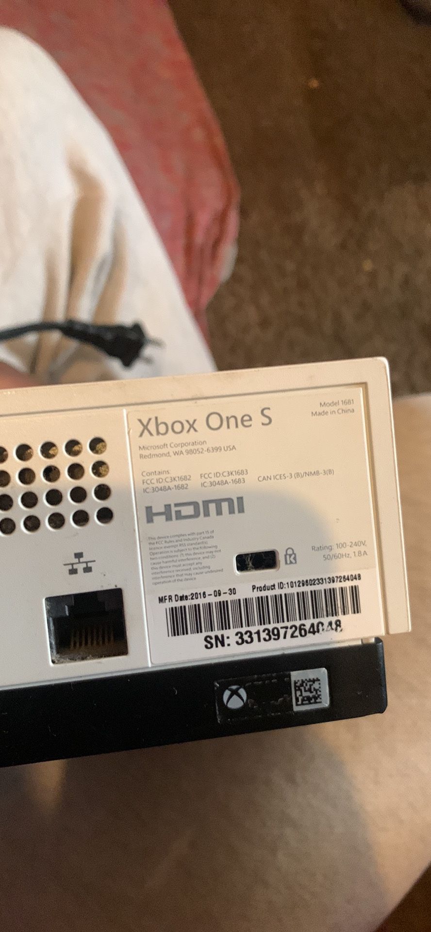 Xbox One s