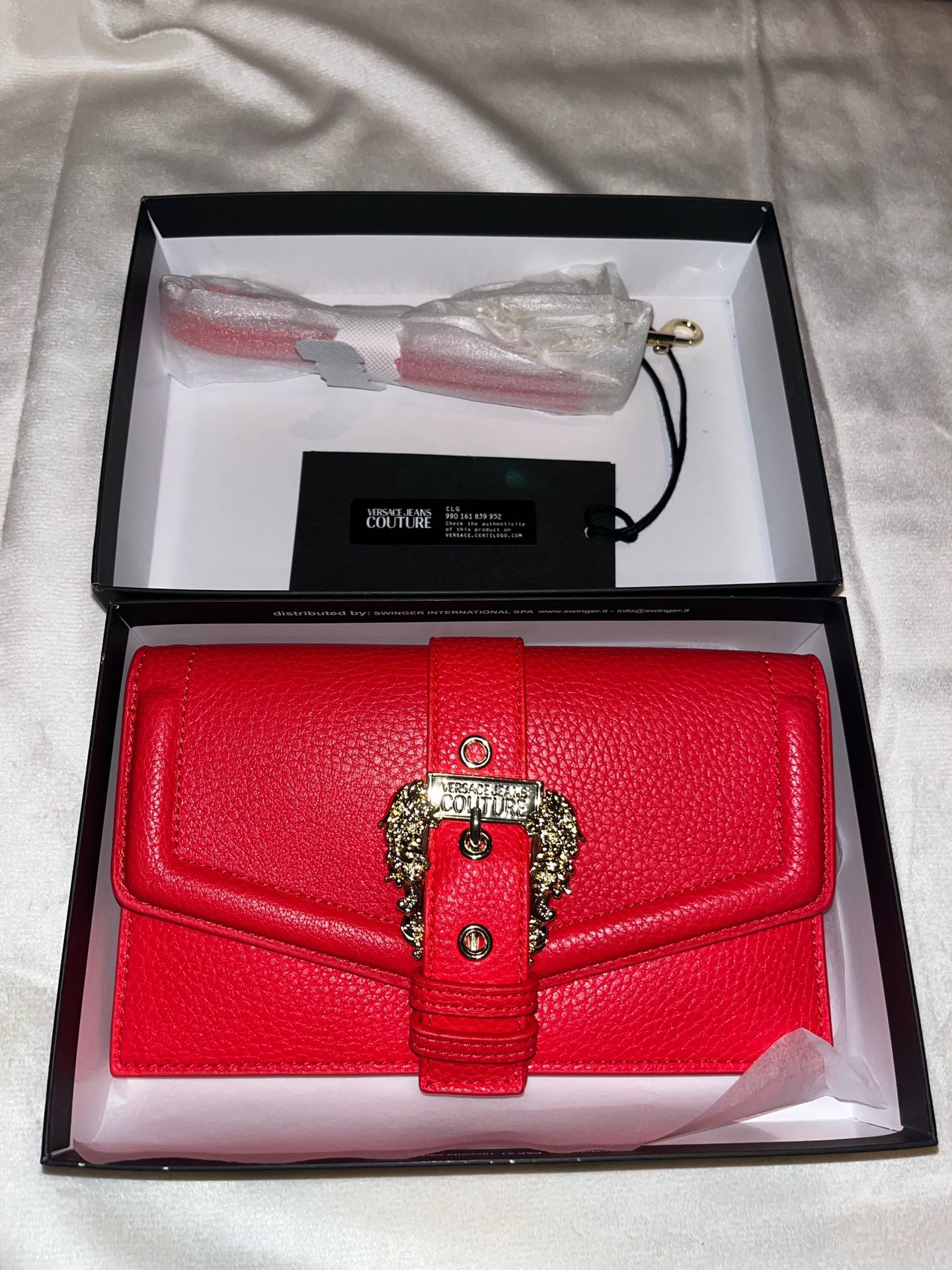 VERSACE JEANS COUTURE: mini bag for woman - Red