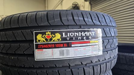 New Tires 275/40R19 Lionhart Lh five 105W $105 each