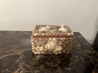 Small Shell  Jewelry Box 
