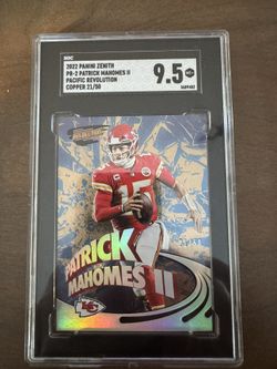 Patrick Mahomes Bronze /50 9.5 SGC 