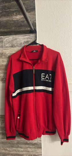 EA7 Emporio Armani Track Jacket Red