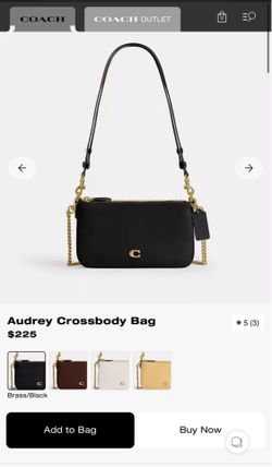 Coach Audrey crossbody bag